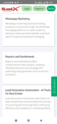 BLeadX - Real Estate CRM Screen 3
