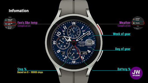JW078 jwstudio watchface Screen 2
