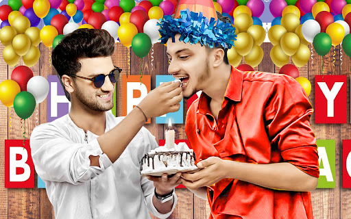 Birthday photo editor frames Screen 2
