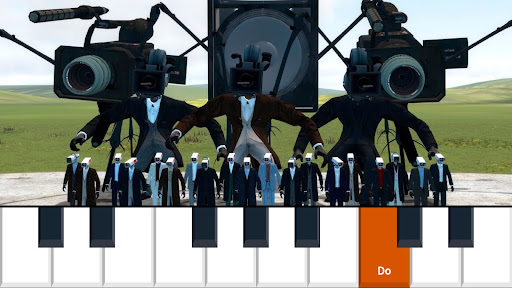 Skibidi toilet piano song