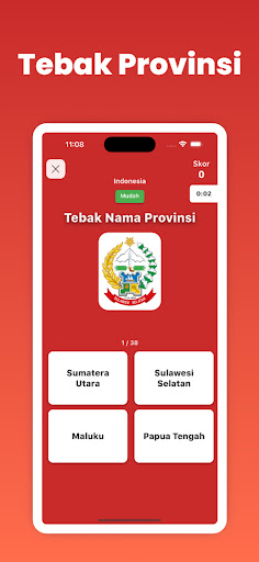Tebak Nama Negara & Provinsi Screen 3