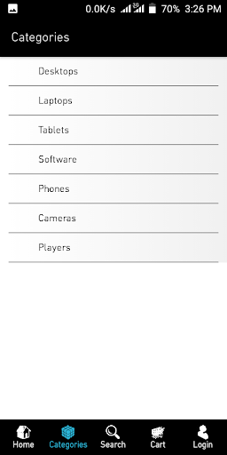 Demo Store Screen 3