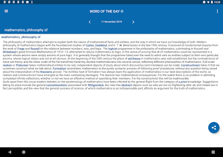 Oxford Philosophy Dictionary Screenshot