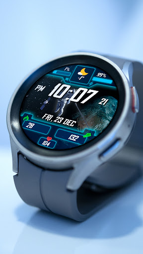 DIGI Space v2 URX70 Watch face screenshot 4