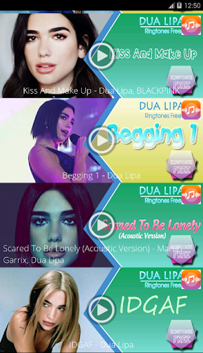 Dua Lipa Ringtones Free