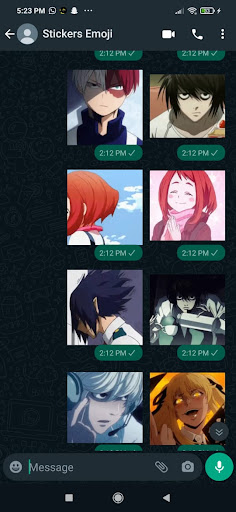 cute baby anime stickers Whats