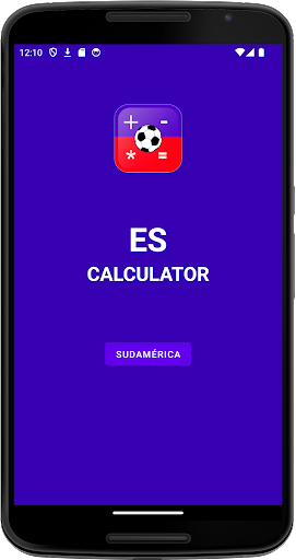 Android application Calculador ES screenshort