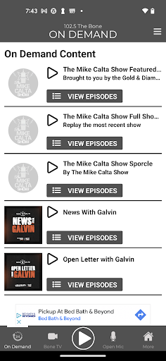 102.5 The Bone: Real Raw Radio Screen 2