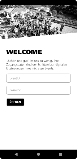 Android application Expert Events screenshort