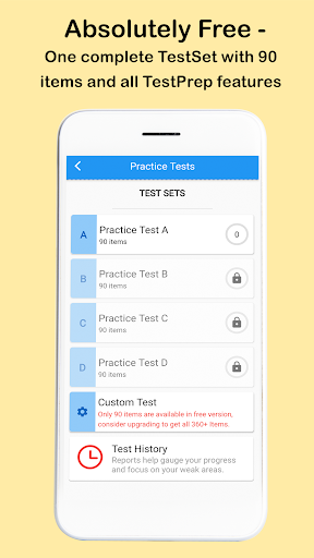 Android application uCertifyPrep Cloud screenshort