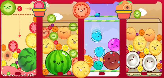 Watermelon Merge : Game Puzzle