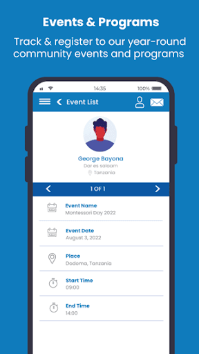Android application MyMCT screenshort