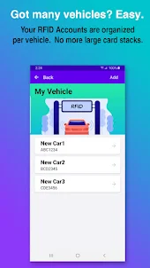 RFID Wallet EasyTrip AutoSweep