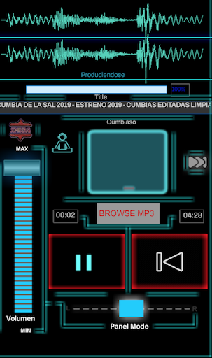 Sound Mixer Dj Screen 2