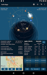 Astrolapp Live Sky Map screenshot