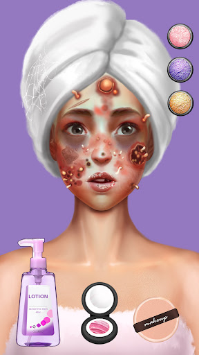 Android application ASMR Makeover: Beauty Makeup screenshort