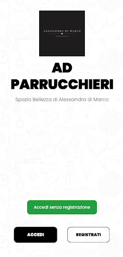 Android application AD Parrucchieri screenshort