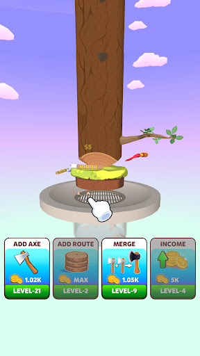 Tree chop Idle Screen 3