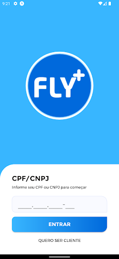 Android application Fly Fibra Telecom screenshort