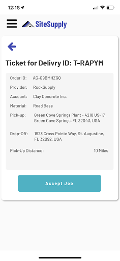 SiteSupply Screen 3