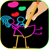 Draw Lovely Stick icon