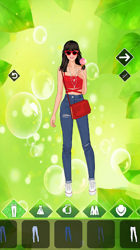 Spring dress up game
