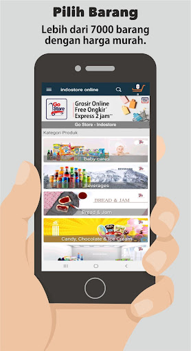 Android application GoStore Online screenshort