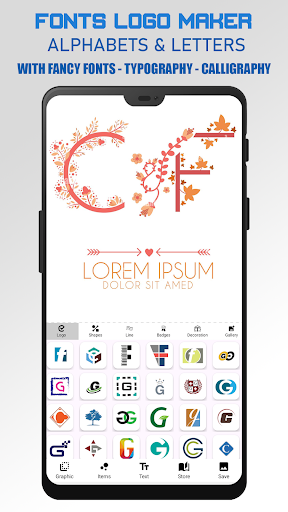 Fonts Logo Maker Screen 2