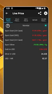 Daily Silver Gold Price India