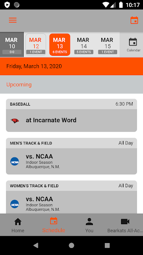 Bearkat Sports Screen 2