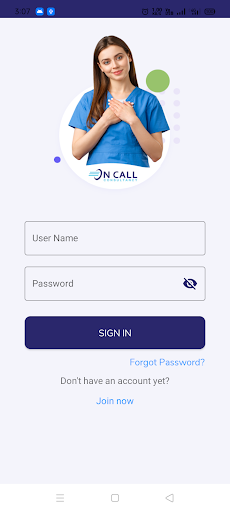 On Call Consultancy Screen 2