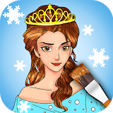 Pincess Girls Coloring Pages: Coloring Princesses icon