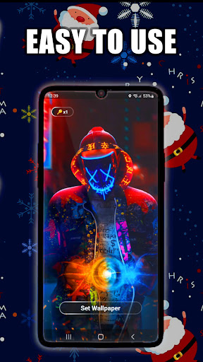 Santa Live Wallpaper Screen 3