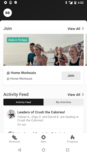 Elevate Training App Screen 2