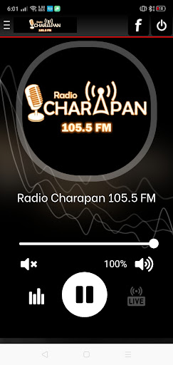 Radio Charapan 105.5 FM Screen 3