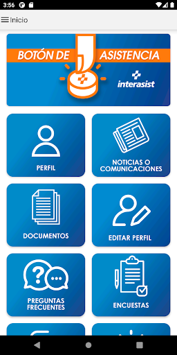 BDA - Boton de Asistencia Screen 2