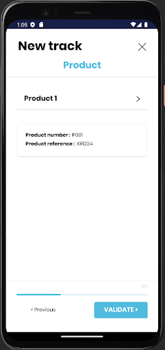 tag&track Screen 3
