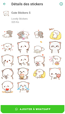 Cute Mochi Sticker - WAStickerのおすすめ画像5