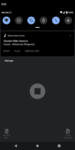Radio Alarm Clock Screen 3