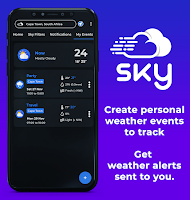 Sky Weather Custom Alerts