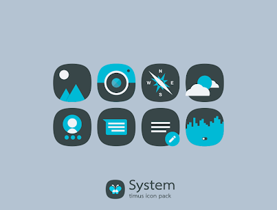 Timus Dark Icon Pack APK (PAID) Free Download 4