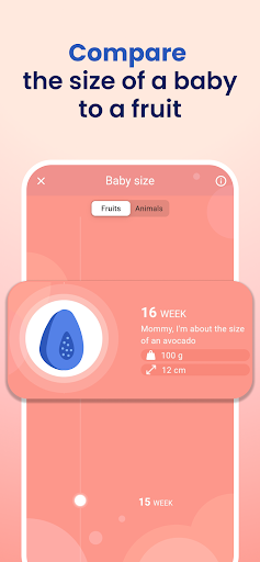 Screenshot of HiMommy: Pregnancy Tracker App