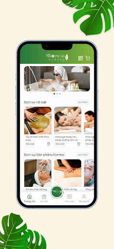 Tropical Garden Spa Screen 2