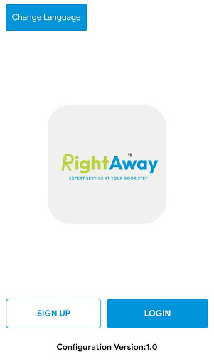 Android application RightAway Contractor screenshort