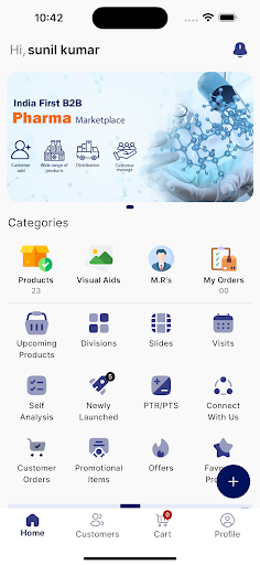 Pharma Demo App Screen 2