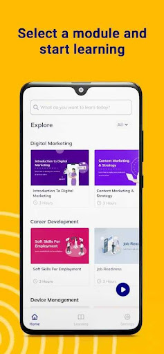 Android application LearnAM screenshort