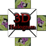 3D Hologram icon