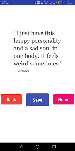 Lonely Depression Quotes Screen 3