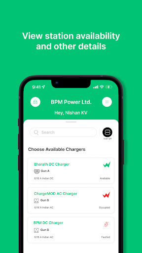 Workline from chargeMOD Screen 2
