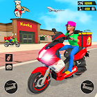 Pizza Delivery: Boy & Girl Bike Game 1.0